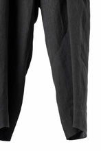 画像をギャラリービューアに読み込む, Y's for men MILITARY DETAIL PANTS / 40 LINEN (BLACK)