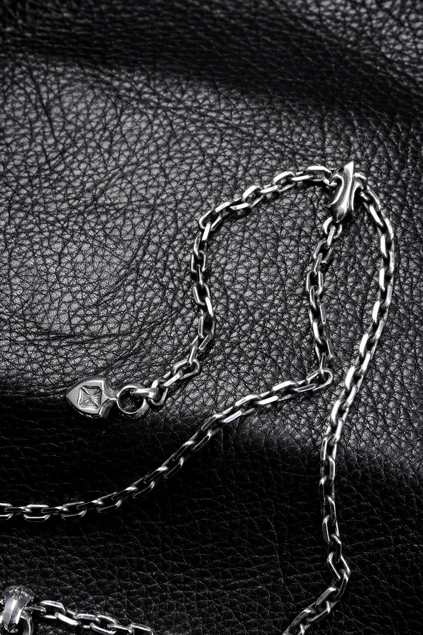 画像をギャラリービューアに読み込む, 【最短出荷可能】Loud Style Design - GET IN THE RING - DARK LUSTER - "LGN-003" SILVER NECKLACE