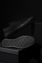 画像をギャラリービューアに読み込む, Y&#39;s for men LOW TOP SNEAKER / COTTON CANVAS (BLACK)