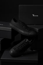 画像をギャラリービューアに読み込む, Y's for men LOW TOP SNEAKER / COTTON CANVAS (BLACK)