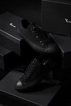 画像をギャラリービューアに読み込む, Y's for men LOW TOP SNEAKER / COTTON CANVAS (BLACK)