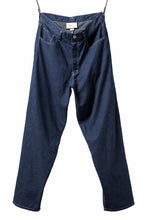 画像をギャラリービューアに読み込む, N/07 WIDE-TAPARED JEANS / 7.3oz CHAMBRAY DENIM (INDIGO ONE WASHED)