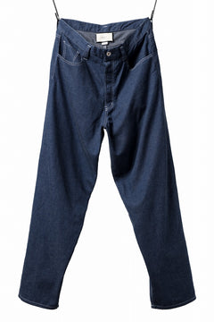 画像をギャラリービューアに読み込む, N/07 WIDE-TAPARED JEANS / 7.3oz CHAMBRAY DENIM (INDIGO ONE WASHED)