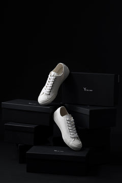 画像をギャラリービューアに読み込む, Y's for men LOW TOP SNEAKER / COTTON CANVAS (WHITE)