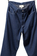 画像をギャラリービューアに読み込む, N/07 WIDE-TAPARED JEANS / 7.3oz CHAMBRAY DENIM (INDIGO ONE WASHED)