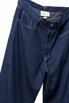 画像をギャラリービューアに読み込む, N/07 WIDE-TAPARED JEANS / 7.3oz CHAMBRAY DENIM (INDIGO ONE WASHED)