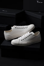 画像をギャラリービューアに読み込む, Y's for men LOW TOP SNEAKER / COTTON CANVAS (WHITE)