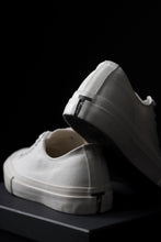 画像をギャラリービューアに読み込む, Y's for men LOW TOP SNEAKER / COTTON CANVAS (WHITE)