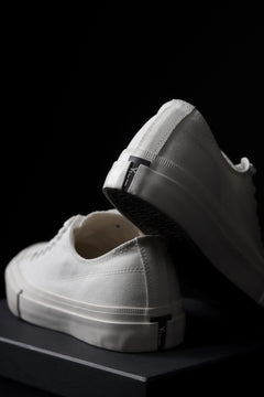 画像をギャラリービューアに読み込む, Y's for men LOW TOP SNEAKER / COTTON CANVAS (WHITE)