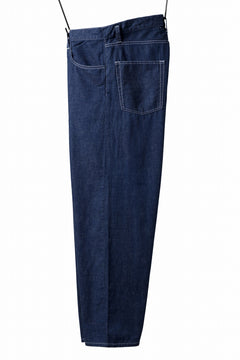 画像をギャラリービューアに読み込む, N/07 WIDE-TAPARED JEANS / 7.3oz CHAMBRAY DENIM (INDIGO ONE WASHED)