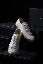 画像をギャラリービューアに読み込む, Y's for men LOW TOP SNEAKER / COTTON CANVAS (WHITE)