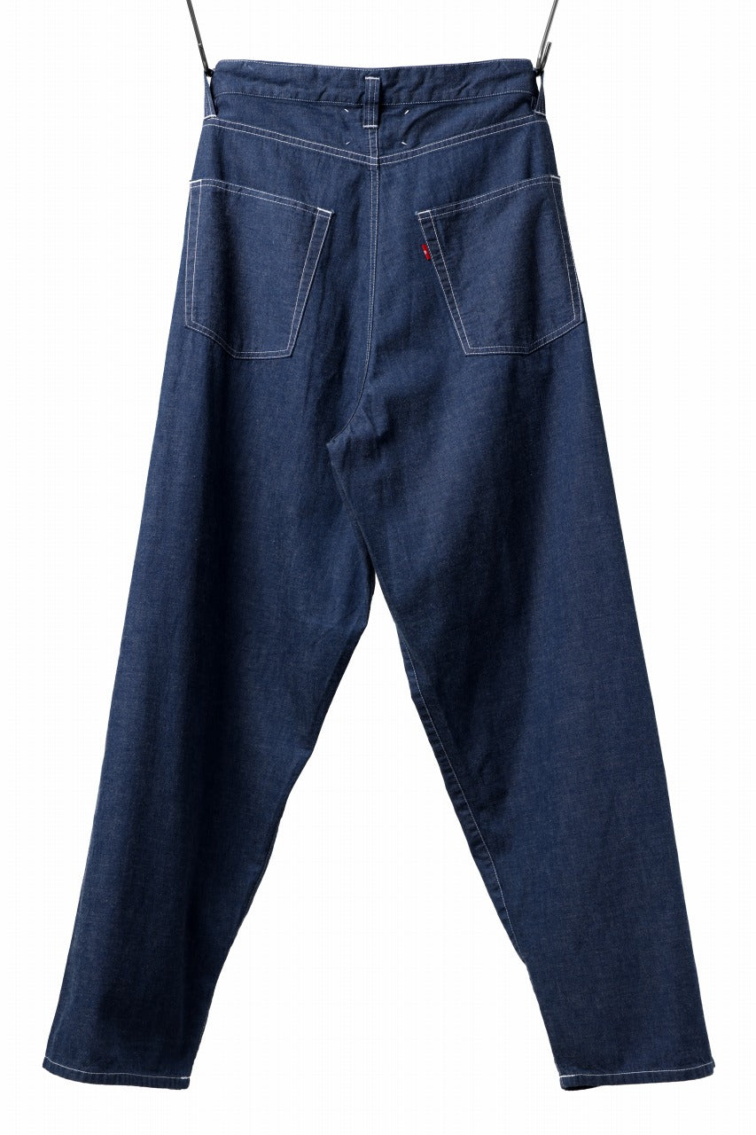 画像をギャラリービューアに読み込む, N/07 WIDE-TAPARED JEANS / 7.3oz CHAMBRAY DENIM (INDIGO ONE WASHED)