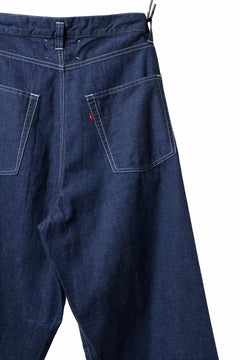 画像をギャラリービューアに読み込む, N/07 WIDE-TAPARED JEANS / 7.3oz CHAMBRAY DENIM (INDIGO ONE WASHED)
