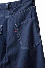 画像をギャラリービューアに読み込む, N/07 WIDE-TAPARED JEANS / 7.3oz CHAMBRAY DENIM (INDIGO ONE WASHED)