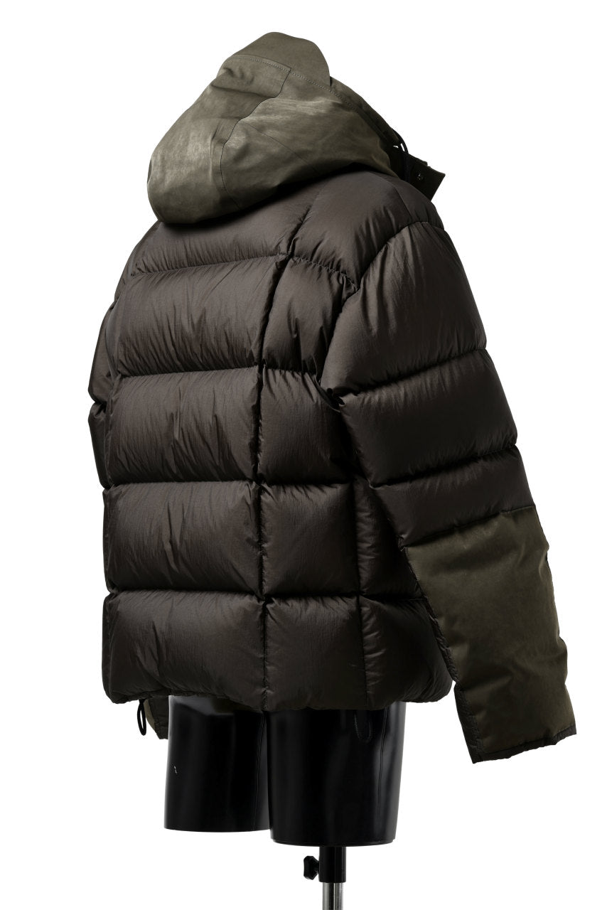 画像をギャラリービューアに読み込む, Ten c TEMPEST COMBO DOWN JACKET (DARK OLIVE)