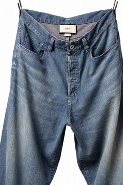 画像をギャラリービューアに読み込む, N/07 WIDE-TAPARED JEANS / 7.3oz CHAMBRAY DENIM (INDIGO USED)