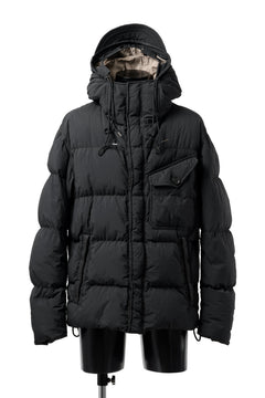 画像をギャラリービューアに読み込む, Ten c SURVIVAL DOWN JACKET / GARMENT DYED (BLACK)
