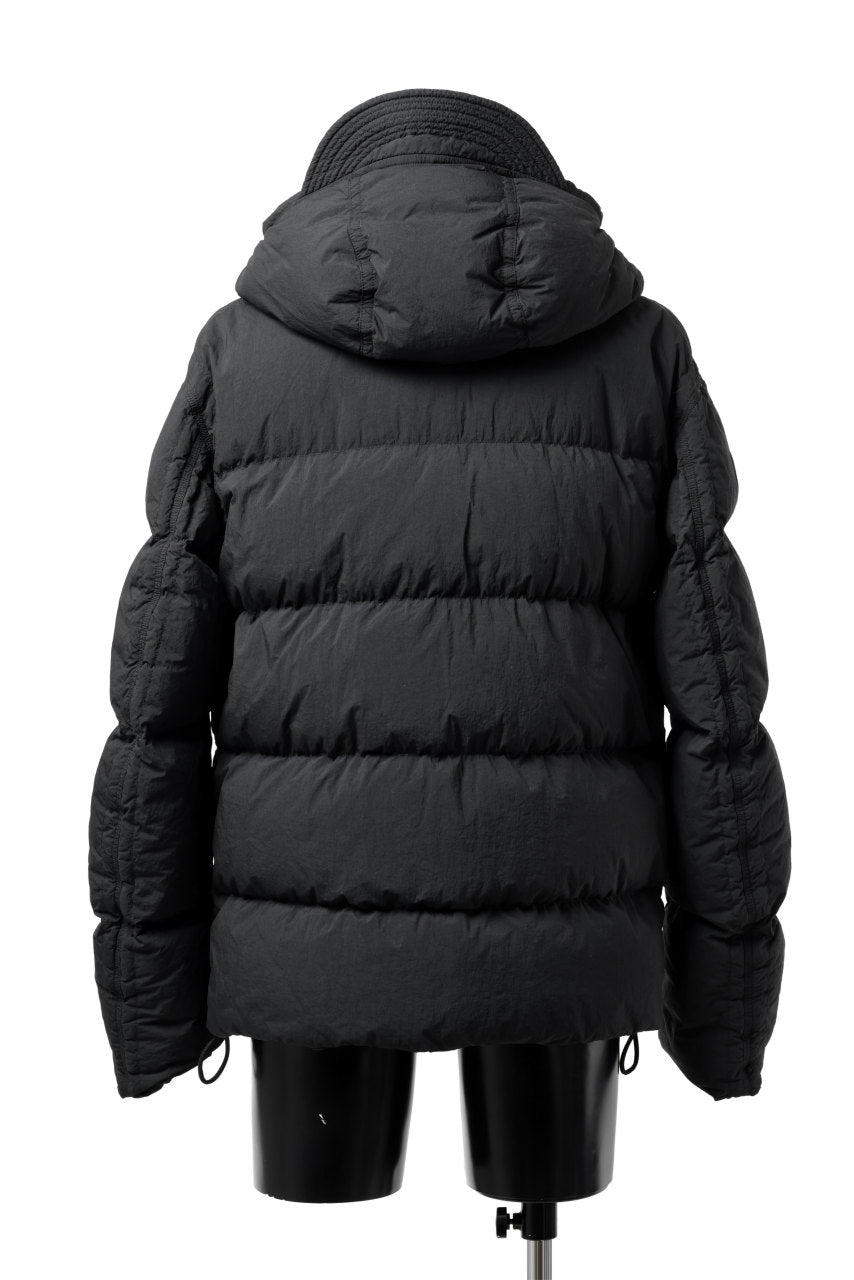 画像をギャラリービューアに読み込む, Ten c SURVIVAL DOWN JACKET / GARMENT DYED (BLACK)