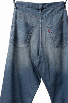 画像をギャラリービューアに読み込む, N/07 WIDE-TAPARED JEANS / 7.3oz CHAMBRAY DENIM (INDIGO USED)