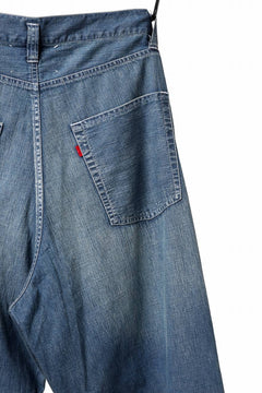 画像をギャラリービューアに読み込む, N/07 WIDE-TAPARED JEANS / 7.3oz CHAMBRAY DENIM (INDIGO USED)