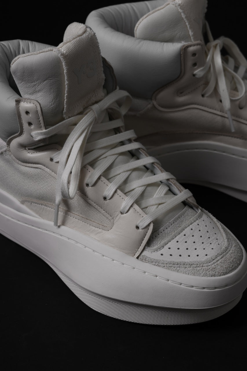 画像をギャラリービューアに読み込む, Y-3 Yohji Yamamoto CENTENNIAL HI (OFF WHITE x CREAM WHITE)