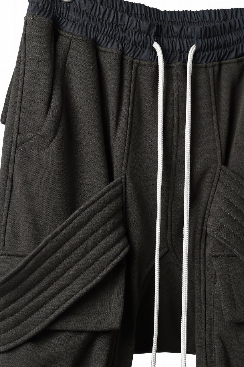 画像をギャラリービューアに読み込む, A.F ARTEFACT BOMBER HEAT BELTED SARROUEL CARGO PANTS (KHAKI)