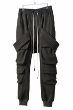 画像をギャラリービューアに読み込む, A.F ARTEFACT BOMBER HEAT BELTED SARROUEL CARGO PANTS (KHAKI)