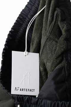 画像をギャラリービューアに読み込む, A.F ARTEFACT BOMBER HEAT BELTED SARROUEL CARGO PANTS (KHAKI)