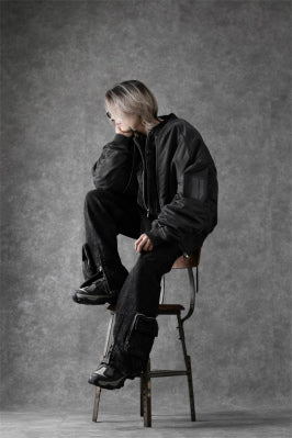 画像をギャラリービューアに読み込む, Juun.J Pocket Detailed Denim Pants (BLACK)