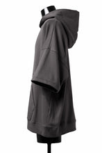 画像をギャラリービューアに読み込む, A.F ARTEFACT PYRA PATTERN PRINT SWEAT HOODIE SHORT SLEEVE (GREY)