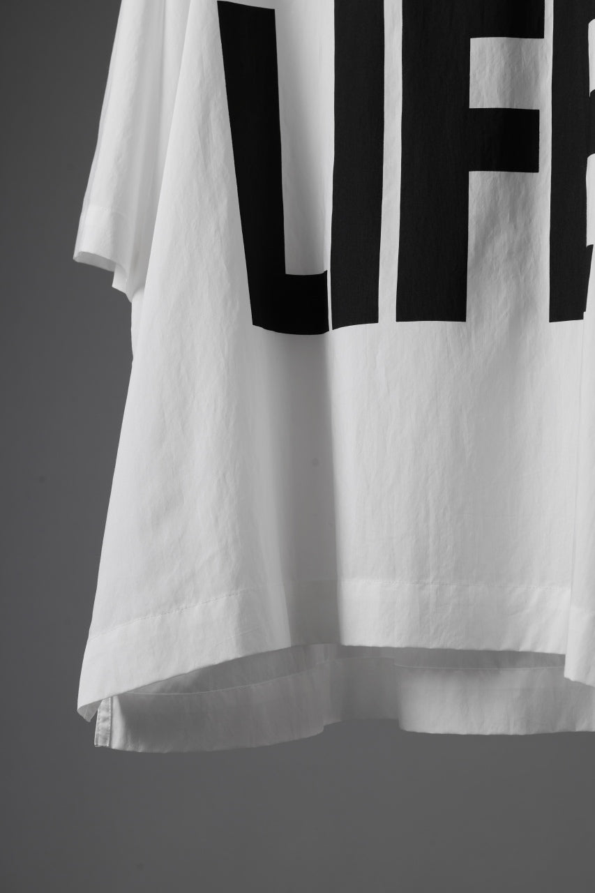 画像をギャラリービューアに読み込む, KATHARINE HAMNETT FABRIC SLOGAN TEE / CHOOSE LIFE (WHITE)