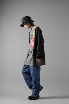 画像をギャラリービューアに読み込む, CHANGES LOOSEY REMAKE PANTS  / MADE BY VTG Wrangler SHIRT (INDIGO #B)