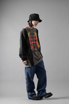 画像をギャラリービューアに読み込む, CHANGES LOOSEY REMAKE PANTS  / MADE BY VTG Wrangler SHIRT (INDIGO #A)