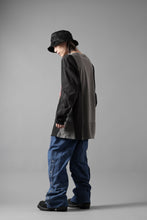 画像をギャラリービューアに読み込む, CHANGES LOOSEY REMAKE PANTS  / MADE BY VTG Wrangler SHIRT (INDIGO #A)
