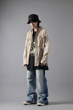 画像をギャラリービューアに読み込む, CHANGES CRAZY PANEL SHIRT - MADE BY 50's WORK SHIRT (BEIGE #A)