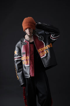 画像をギャラリービューアに読み込む, mastermind WORLD × VANSON STAR JACKET (BLACK)