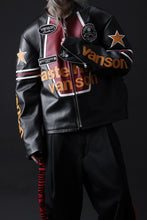 画像をギャラリービューアに読み込む, mastermind WORLD × VANSON STAR JACKET (BLACK)