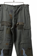 画像をギャラリービューアに読み込む, MASSIMO SABBADIN ARMY CARGO PANTS wt. FLAME DETAIL (ap)