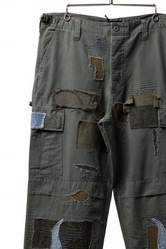画像をギャラリービューアに読み込む, MASSIMO SABBADIN ARMY CARGO PANTS wt. FLAME DETAIL (ap)