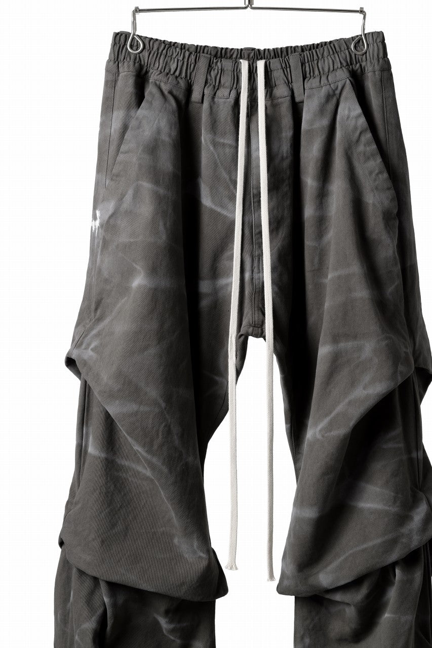 画像をギャラリービューアに読み込む, A.F ARTEFACT TUCK VOLUME BAGGY PANTS / VINTAGE DYED (KHAKI)