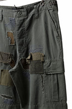 画像をギャラリービューアに読み込む, MASSIMO SABBADIN ARMY CARGO PANTS wt. FLAME DETAIL (ap)