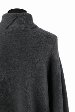 画像をギャラリービューアに読み込む, TARO HORIUCHI / th products Mole Turtle Knit / feather mogol shaggy knit (gray)
