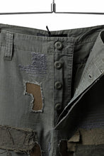 画像をギャラリービューアに読み込む, MASSIMO SABBADIN ARMY CARGO PANTS wt. FLAME DETAIL (ap)