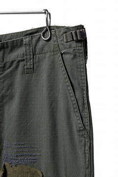 画像をギャラリービューアに読み込む, MASSIMO SABBADIN ARMY CARGO PANTS wt. FLAME DETAIL (ap)