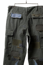 画像をギャラリービューアに読み込む, MASSIMO SABBADIN ARMY CARGO PANTS wt. FLAME DETAIL (ap)