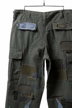 画像をギャラリービューアに読み込む, MASSIMO SABBADIN ARMY CARGO PANTS wt. FLAME DETAIL (ap)