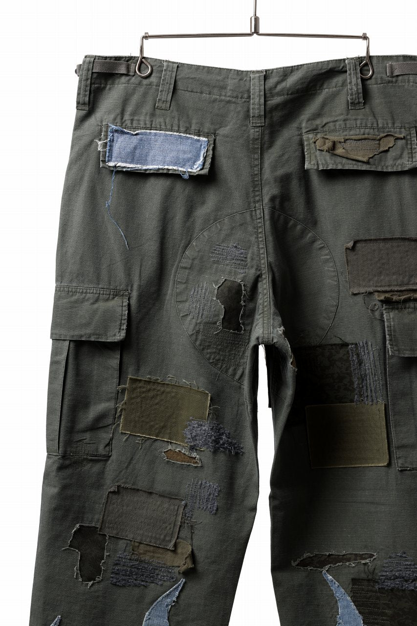画像をギャラリービューアに読み込む, MASSIMO SABBADIN ARMY CARGO PANTS wt. FLAME DETAIL (ap)