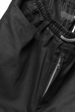 画像をギャラリービューアに読み込む, A.F ARTEFACT EXTREME WIDE CARGO PANTS / STRETCH TWILL (BLACK)