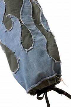 画像をギャラリービューアに読み込む, MASSIMO SABBADIN ARMY CARGO PANTS wt. FLAME DETAIL (ap)