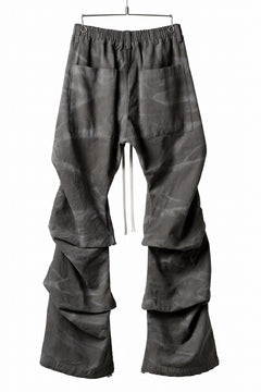 画像をギャラリービューアに読み込む, A.F ARTEFACT TUCK VOLUME BAGGY PANTS / VINTAGE DYED (KHAKI)